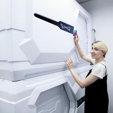 Av-1 Capsule Hotel เคียฟ ภายนอก รูปภาพ
